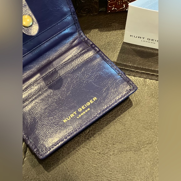 Kurt Geiger London | Quilted Leather Card Holder | NWOT - Picture 4 of 5